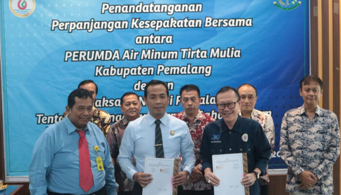 PDAM Tirta Mulia Perpanjang Kerjasama Hukum Dengan Kejaksaan Negeri Pemalang