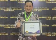 Bupati Pemalang Kembali Ukir Prestasi Gemilang Dengan Meraih Penghargaan UHC Award 2024