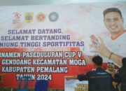 Bupati Pemalang Buka Turnamen Sepak Bola Gendoang V