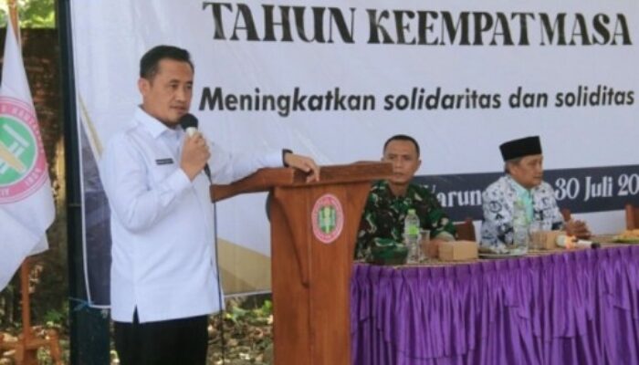 Mansur Hidayat, Bupati Pemalang Ajak PGRI Turunkan Angka Tidak Sekolah   