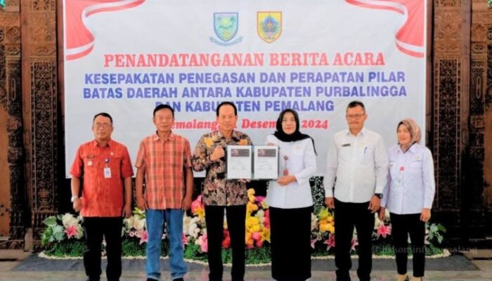 Clear!!!.. Kabupaten Pemalang dan Kabupaten Purbalingga Sepakati Tetapkan Batas Wilayah