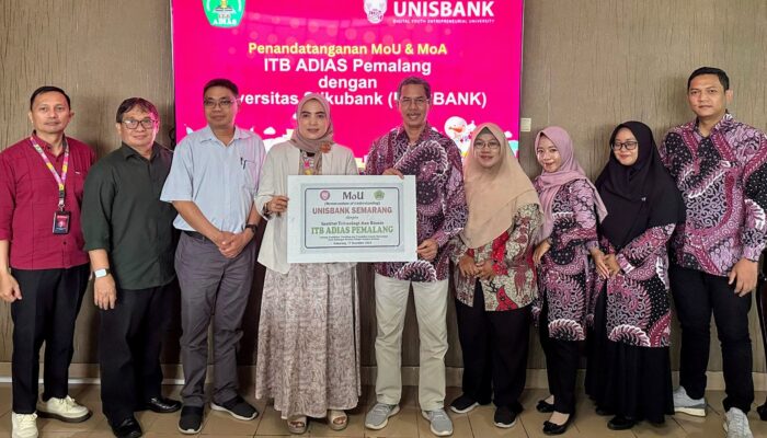 Kerjasama Strategis ITB ADIAS dan Unisbank Dorong Peningkatan Pendidikan Tinggi dan Pembangunan Daerah