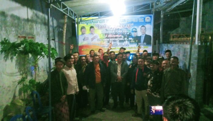 Laskar Banyu Aji Pemalang Rayakan Kemenangan Paslon Anom Widiyantoro Dan Nurkholes   