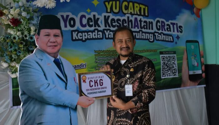 Pemalang Gencarkan Cek Kesehatan Gratis, Wujudkan Indonesia Emas 2045