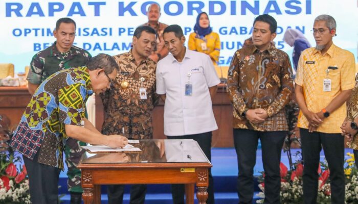 Sinergi untuk Ketahanan Pangan, Pemprov Jateng Dukung Penuh Penyerapan Gabah dan Beras
