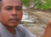 Longsor Putuskan Jalan Utama, Warga Bangun Jalan Darurat Secara Swadaya Butuh Bantuan Material
