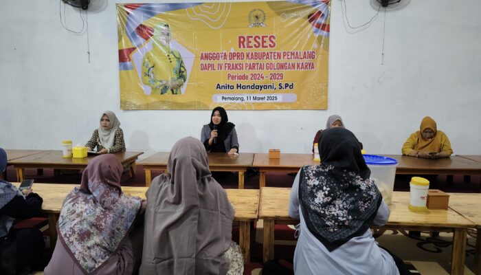 Merajut Aspirasi dari Akar Rumput, Anita Handayani Gelar Reses di Dapil IV Pemalang