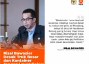 Rizal Bawazier Sepakati Pembatasan Truk Besar di Pekalongan dan Batang