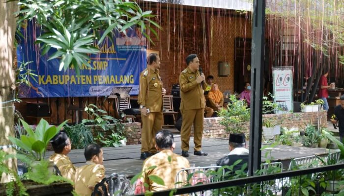 Bupati dan Wabup Pemalang Hadiri Halalbihalal MKKS SMP, Eratkan Sinergi Pendidikan