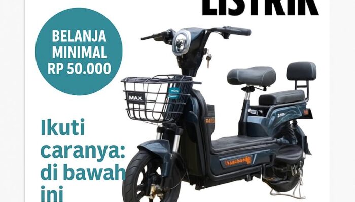Apotek Prisma Farma Gelar Promo Survei Online Berhadiah Sepeda Listrik dan Hadiah Eksklusif