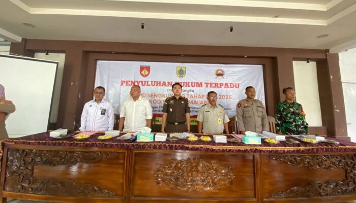 TMMD Sengkuyung II, Kodim Pemalang Lakukan Penyuluhan Hukum Terpadu di Desa Bulakan