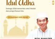 Rizal Bawazier Ajak Warga Jateng X Teladani Pengorbanan Ibrahim di Idhul Adha 1446 H/2025 M
