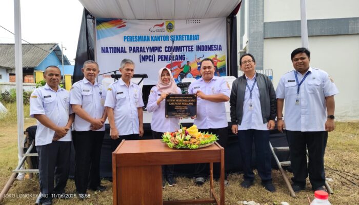 Kadisparpora Resmikan Kantor NPCI Pemalang, Semangat Juang Disabilitas Makin Berkobar!