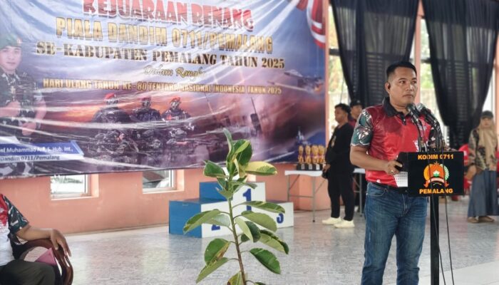 Dandim 0711 Buka Kejuaraan Renang: 416 Atlet Muda Pemalang Berebut Piala TNI
