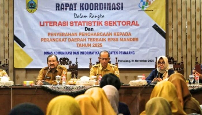 Buka Rakor Literasi Statistik Sektoral, Bupati Sebut Data Akurat Kunci Sukses Program Daerah
