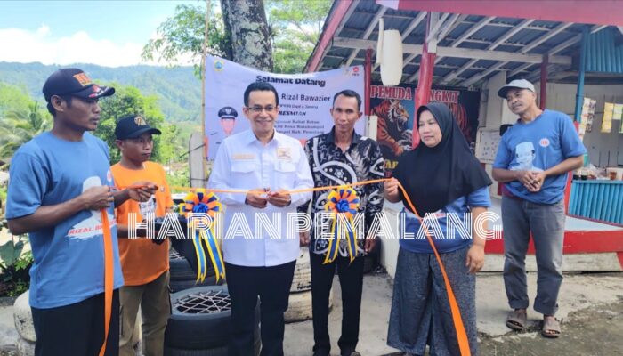 Dana CSR Tembus Desa! Rizal Bawazier Anggota DPR Resmikan Infrastruktur di Tiga Kecamatan.