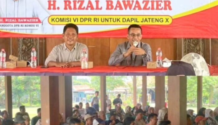 Serap Aspirasi di Pekalongan, Rizal Bawazier Komitmen Kawal Ekonomi Kreatif