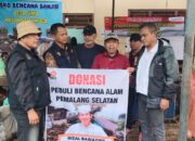Rizal Bawazier Salurkan Bantuan bagi Korban Banjir Sima