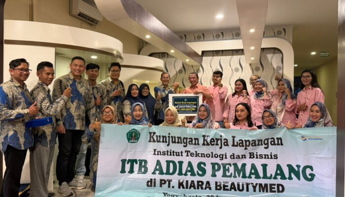 Jajaki Industri Manufaktur dan Kecantikan, Mahasiswa ITB Adias Pemalang Gali Ilmu di Yogyakarta
