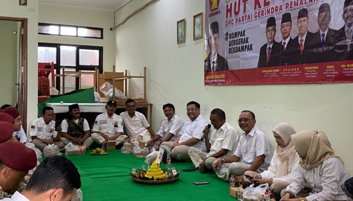 Menuju Dua Dekade, Gerindra Pemalang Tajamkan Peran untuk Kemakmuran Daerah