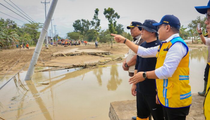 Tanggul Tuntang Jebol, Ahmad Luthfi: Pasang Jembatan Armco Sambung Lagi Jalur Semarang-Grobogan