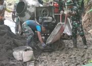 Tembus Medan Ekstrem, Satgas TMMD Brebes Bangun Harapan di Desa Cikuya