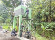 Solusi Krisis Air Cikuya, Bak Penampungan “TNI Manunggal Air” Masuki Tahap Akhir