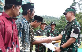 Desa Somagede Bersolek, Pangdam Resmikan Hasil TMMD Kebumen