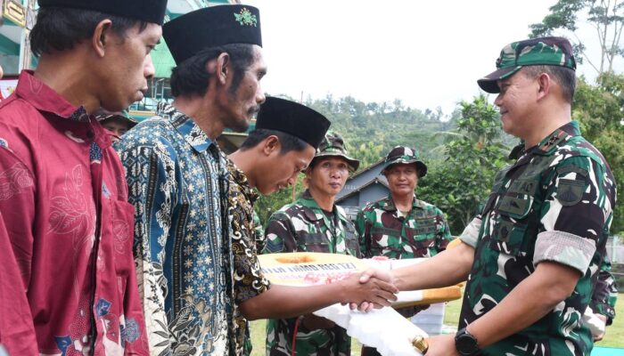 Desa Somagede Bersolek, Pangdam Resmikan Hasil TMMD Kebumen