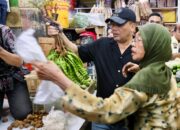 Borong Pete hingga Traktir Warga, Ahmad Luthfi Pastikan Stok Pangan Solo Aman