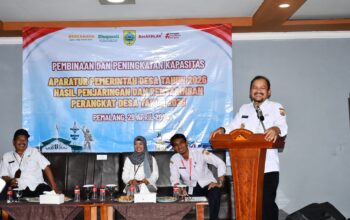 Bupati Pemalang Tekankan Integritas Ratusan Perangkat Desa  di Bukit Tangkeban