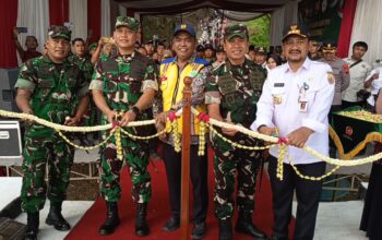 Sambut Jembatan Baru, Bupati Pemalang Puji Sinergi TNI Bangun Desa
