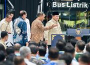Jateng Jadi Pionir, Presiden Prabowo Resmikan Pusat Bus Listrik di Magelang