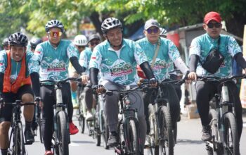 Gowes 123 KM Bangkalan-Jombang: Misi GP Ansor Satukan Energi Muda Indonesia