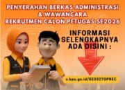 Wajib Hadir! BPS Pemalang Panggil Calon Petugas SE2026 untuk Ujian Wawancara