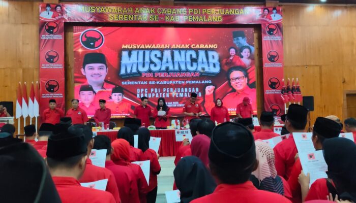 Usung Konsep Baru, PDIP Pemalang Satukan 14 Kecamatan Dalam Musancab demi Target Sapu Bersih Kursi DPRD