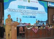 Pimpin Rakor Kades Se-Kabupaten, Bupati Pemalang Tekankan Sinergi Tata Kelola Jelang Pilkades