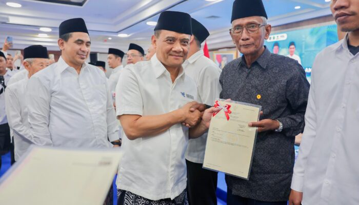 Gebrakan Jateng Amankan Aset Umat, Sukses Cetak Rekor Sertifikasi Tertinggi di Indonesia