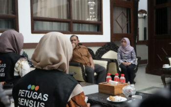 Sensus Ekonomi 2026 Dimulai, Bupati Pemalang Beri Keteladanan