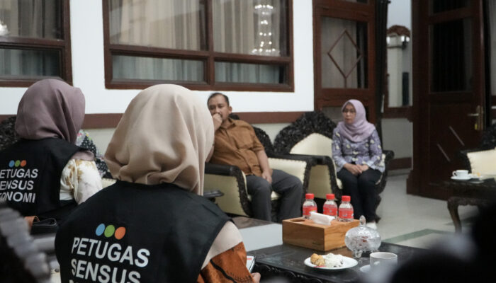 Sensus Ekonomi 2026 Dimulai, Bupati Pemalang Beri Keteladanan