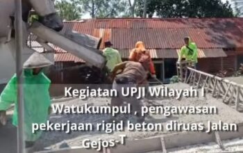 Warga Watukumpul Bakal Tersenyum, DPUPR Pemalang Kebut Betonisasi Jalan Gejos–Tlagasana