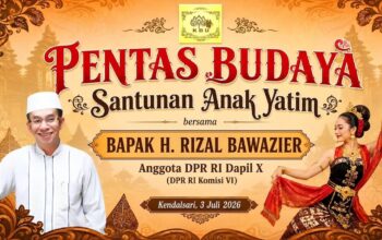 Rizal Bawazier Gelar Pentas Budaya dan Santunan Yatim di Petarukan
