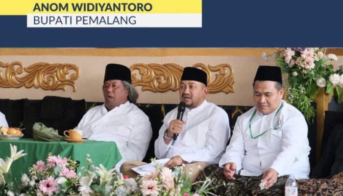 Hadiri Haul Masyayikh, Bupati Pemalang Ajak Jemaah Bumikan Pancasila