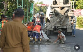 Bupati Anom Tinjau Proyek Jalan, Pastikan Infrastruktur Pemalang Makin Mantap