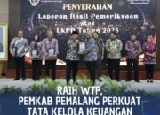 Jaga Tradisi Bersih, Pemkab Pemalang Kembali Raih Predikat WTP