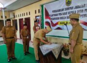 Resmi Dilantik Camat Bodeh, Pj Kades Pendowo Diminta Kawal Kesinambungan Pelayanan Publik