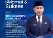 Rektor INSIP Sampaikan Ucapan Selamat Ke Sekda Pemalang