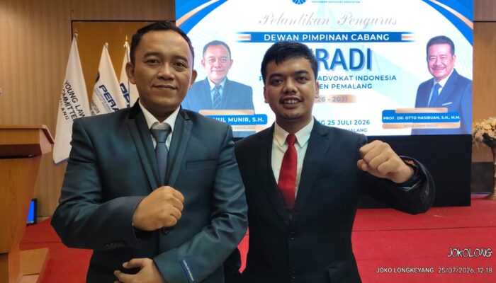 Misbakhul Munir Pimpin DPC Peradi Pemalang 2026–2031, Siap Perkuat Bantuan Hukum untuk Warga