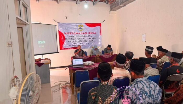 Musdes Longkeyang Bentuk Panitia BPD 2026–2034, Ini Susunannya!