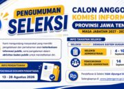 Bursa Calon Komisioner KI Jateng 2027 Dibuka, Ini Syarat Mudahnya!